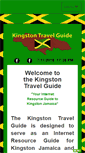 Mobile Screenshot of kingstontravelguide.com